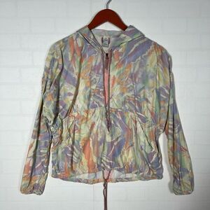 Prana Womens Colorful Windbreaker size S